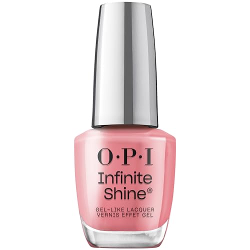 4064665124644 - OPI INFINITE SHINE LONG-WEAR BRIGHT CRÈME FINISH OPAQUE PINK NAIL POLISH, UP TO 11 DAYS OF WEAR & GEL-LIKE SHINE, AT STRONG LAST, 0.5 FL OZ