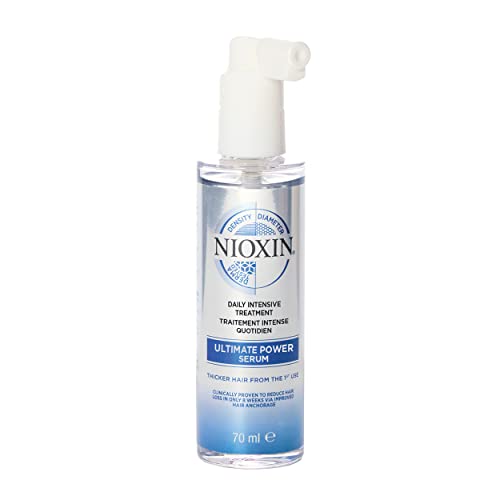 4064666586113 - NIOXIN ULTIMATE POWER SERUM, ANTI HAIR LOSS LEAVE-IN HAIR TREATMENT WITH CAFFEINE, LAURIC ACID, NIACINAMIDE AND SANDALORE, FOR THICKER AND STRONGER HAIR, 2.3 OZ