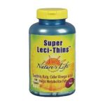 0040647002395 - SUPER LECI-THINS PROVIDES NUTRITIVE SUPPORT TO ASSIST IN THE HEATLTHY METABOLIZATION OF FATS 180 TABLET