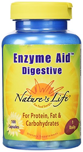0040647006546 - NATURE'S LIFE ENZYME AID DIGESTIVE , 100 CAPSULES