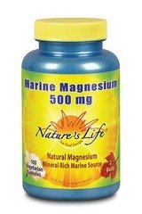 0040647292376 - MARINE MAGNESIUM NATURE'S LIFE 100 VCAPS