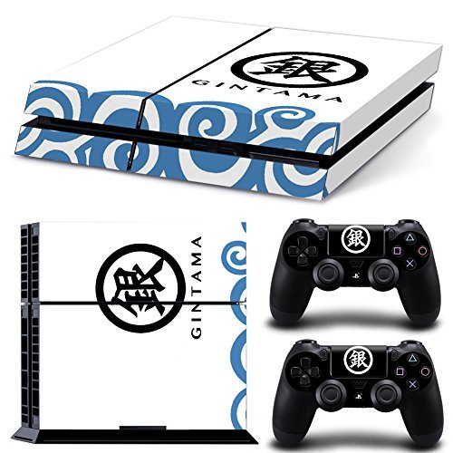 4065546215598 - CAN® PS4 CONSOLE DESIGNER PROTECTIVE VINYL SKIN DECAL COVER FOR SONY PLAYSTATION 4 & REMOTE DUALSHOCK 4 WIRELESS CONTROLLER STICKERS - GINTAMA