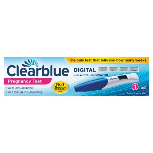 4084500477377 - CLEARBLUE DIGITAL PREGNANCY TEST WITH CONCEPTION INDICATOR- SINGLE PACK BY CLEARBLUE EASY