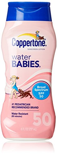 4096009116008 - COPPERTONE WATER BABIES SUNSCREEN LOTION SPF#50 8 OZ.