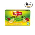 0041000100406 - GREEN TEA LEMON GINSENG TEA BAGS
