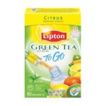 0041000226564 - TEA TO GO ICED GREEN TEA MIX PACKS CITRUS 1 BOX OF