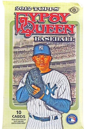 0041116029530 - 1 (ONE) PACK OF 2012 TOPPS GYPSY QUEEN BASEBALL CARDS: HOBBY PACK (10 CARDS/PACK)
