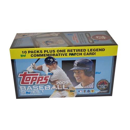 0041116098253 - 2009 TOPPS 1 MLB BLASTER (10 PACKS)