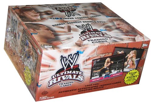 0041116184154 - TOPPS WWE TRADING CARDS ULTIMATE RIVALS BOX
