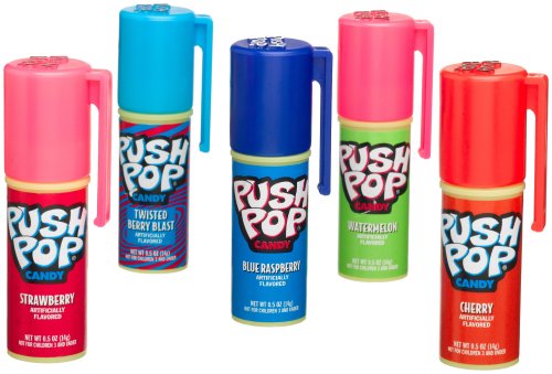 0041116205347 - THE TOPPS COMPANY PUSH POP FRUIT FRENZY, PACKAGES (PACK OF 36)