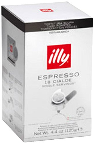 0411378017987 - ILLY DARK ROAST COFFEE PODS FOR E.S.E ESPRESSO MACHINES 4.4 OZ