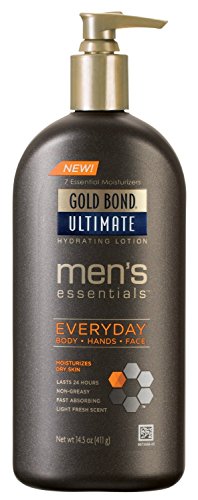 0041167055335 - GOLD BOND MEN'S EVERYDAY ESSENTIALS LOTION, 14.5 OUNCE