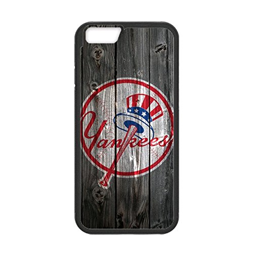 4116946302927 - FASHIONABLE DESIGNED 4.7 SCREEN IPHONE 6 TPU CASE WITH NEW YORK YANKEES BACKGROUND (LASER TECHNOLOGY)-BY ALLTHINGSBASKETBALL