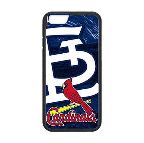 4116946303115 - 4.7 SCREEN IPHONE 6 TPU CASE WITH BASEBALL ST. LOUIS CARDINALS TEAM DESIGN (LASER TECHNOLOGY)-BY ALLTHINGSBASKETBALL