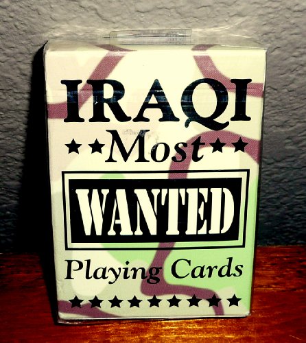 0041187064539 - IRAQ MOST WANTED MILITARY CARDS
