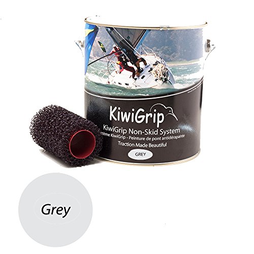 4121344574708 - KIWIGRIP GRAY 4 LITER CAN AND 4 ROLLER
