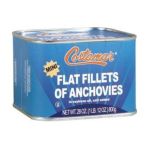 0041224180703 - WILD CAUGHT MINI FLAT FILLETS OF ANCHOVIES IN SOYBEAN OIL