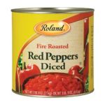0041224455900 - PEPPERS ROASTED RED DICED 45590