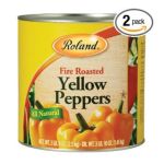 0041224456341 - ROLAND ROASTED YELLOW PEPPERS CANS 5.5 LB,