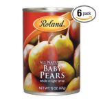 0041224633001 - WHOLE BABY PEARS IN LIGHT SYRUP CANS