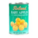 0041224635029 - BABY APPLES WITH STEMS IN LIGHT SYRUP
