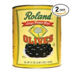 0041224714243 - LARGE PITTED RIPE OLIVES 3-POUNDS. CAN