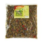 0041224717022 - CRACKED SICILIAN OLIVE FROM ITALY DRY WEIGHT BAG 5 LB