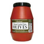0041224717947 - CRACKED GREEN OLIVES FROM GREECE DRY WEIGHT IN PLASTIC TUB
