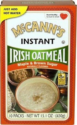 0041224720350 - IRISH INSTANT OATMEAL MAPLE AND BROWN SUGAR BOXES