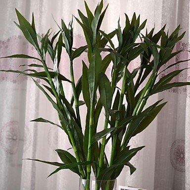 4126518759585 - ZYS ARTIFICIAL FLOWERS 35.8L SET OF 1 GREEN LUCKY BAMBOO SILK CLOTH PLANTS