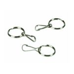 0041298026402 - HEALTHCARE INC. ZIPPER RING PULL IN SILVER