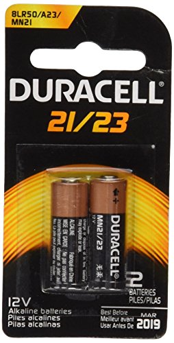 0041333004068 - DURACELL ALKALINE SECURITY & ELECTRONIC BATTERY SECURITY 12.0 V MODEL NO. 21/23 CARD 2