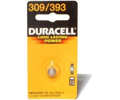 0041333139098 - DURACELL 309/393 1.5V WATCH AND CALCULATOR BATTERY