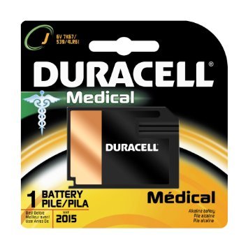 0041333177052 - DURACELL MEDICAL BATTERY 6 V MODEL NO. J CARDED