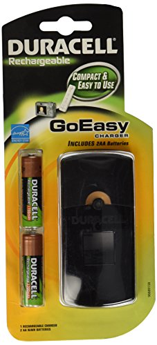 0041333347356 - DURACELL GOEASY CHARGER / RECHARGABLE / INCLUDES 2 AA RECHARGEABLE BATTERIES,