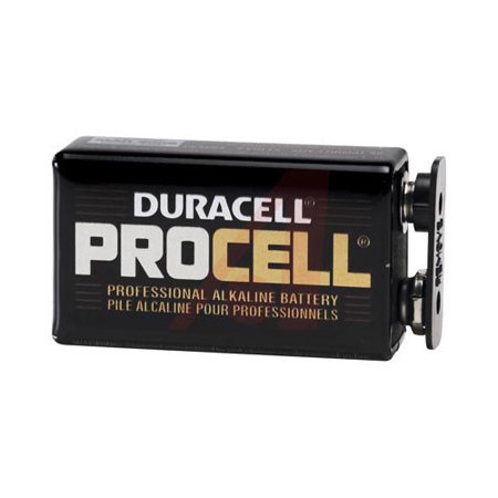 0041333526485 - DURACELL PROCELL 9 VOLT BATTERIES, PACK OF 12