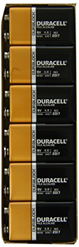 0041333660967 - DURACELL 9V BATTERIES, 6 COUNT