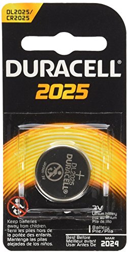 0041333663906 - BUTTON CELL LITHIUM BATTERY #2025, 4/PK