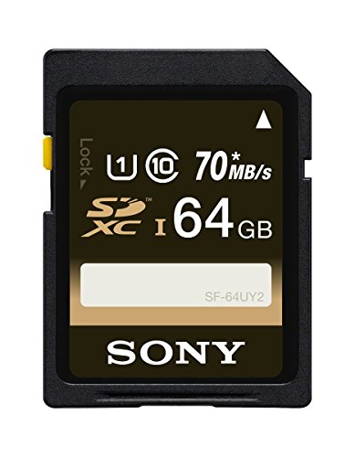 4139052006862 - SONY 64GB CLASS 10 UHS-1 SDXC UP TO 70MB/S MEMORY CARD (SF64UY2/TQ)