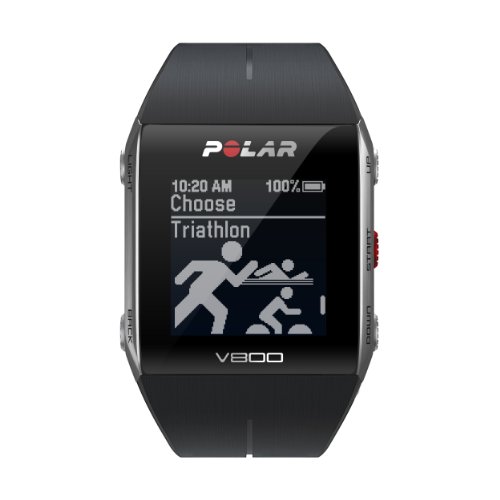 4139052281122 - POLAR V800 GPS SPORTS WATCH WITHOUT HEART RATE MONITOR, BLACK