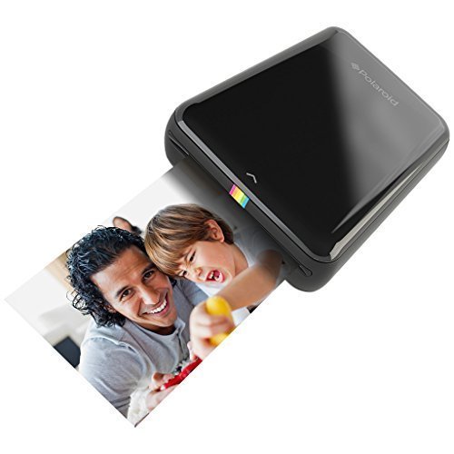 4139052323167 - POLAROID ZIP MOBILE PRINTER W/ZINK ZERO INK PRINTING TECHNOLOGY - COMPATIBLE W/IOS & ANDROID DEVICES - BLACK