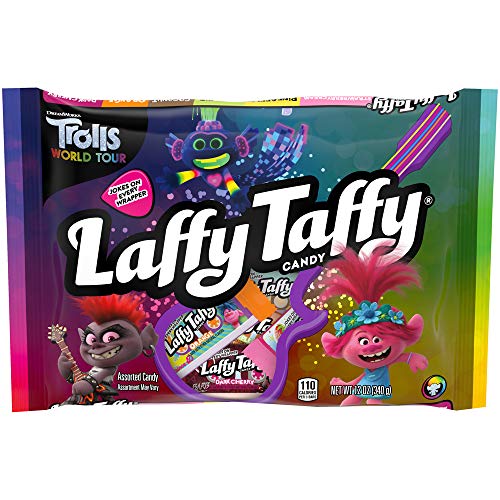 0041420044700 - LAFFY TAFFY TROLLS WORLD TOUR CANDY, 12 OUNCE, PACK OF 4