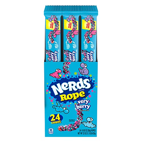 0041420047176 - NERDS ROPE, VERY BERRY CANDY, 0.92 OUNCE (PACK OF 24)