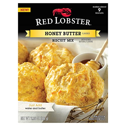 0041449475325 - RED LOBSTER HONEY BUTTER BISCUIT MIX, MAKES ABOUT 9 BISCUITS, 11.36 OZ BOX