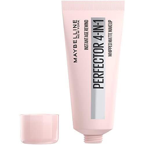 0041554067286 - MAYBELLINE INSTANT AGE REWIND INSTANT PERFECTOR 4-IN-1 MATTE MAKEUP, BLURS PORES, CONCEALS BLEMISHES, AND EVENS SKIN TONE WITH LIGHT COVERAGE, DEEP, 1 FL OZ