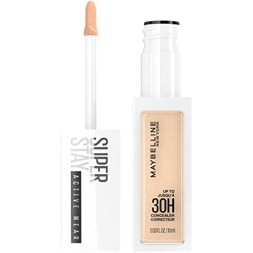 0041554071467 - MAYBELLINE SUPER STAY LIQUID CONCEALER MAKEUP, FULL COVERAGE CONCEALER, UP TO 30 HOUR WEAR, TRANSFER RESISTANT, NATURAL MATTE FINISH, OIL-FREE, AVAILABLE IN 16 SHADES, 18, 0.33 FL OZ