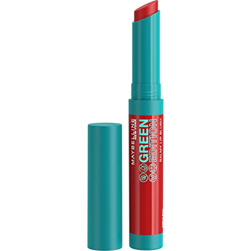 0041554071993 - MAYBELLINE GREEN EDITION BALMY LIP BLUSH, LASTING HYDRATION AND BLUSHED LOOKING LIPS IN ONE SWIPE, FORMULATED WITH MANGO OIL, BONFIRE, 0.06 OZ