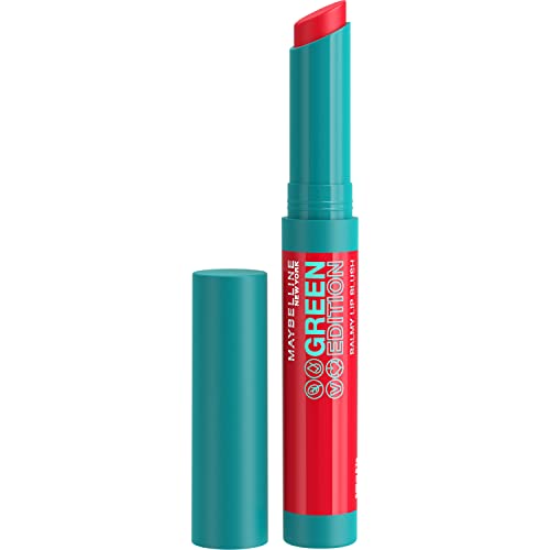 0041554072013 - MAYBELLINE GREEN EDITION BALMY LIP BLUSH, LASTING HYDRATION AND BLUSHED LOOKING LIPS IN ONE SWIPE, FORMULATED WITH MANGO OIL, FLARE, 0.06 OZ
