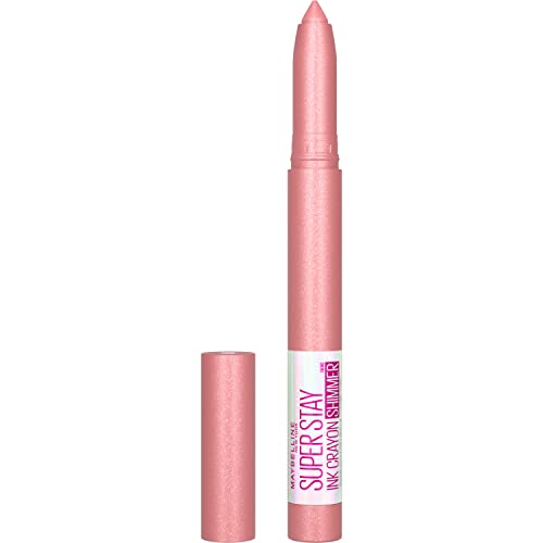 0041554072914 - MAYBELLINE SUPER STAY INK CRAYON MATTE LONGWEAR LIPSTICK MAKEUP, LONG LASTING MATTE LIPSTICK WITH BUILT-IN SHARPENER, LIMITED EDITION BIRTHDAY COLLECTION, PIECE OF CAKE, 0.04 OZ