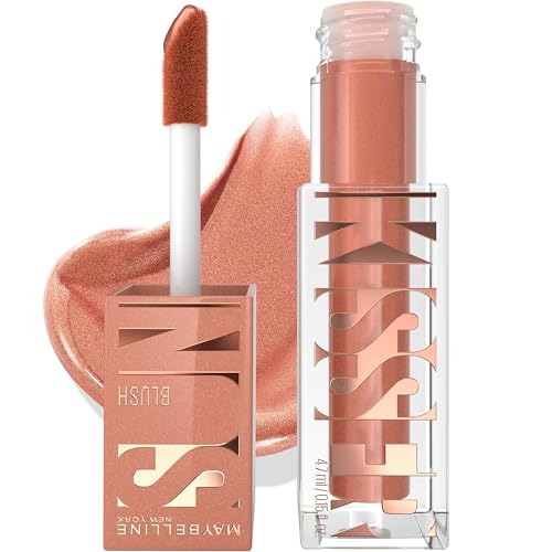 0041554084030 - MAYBELLINE SUNKISSER MULTI-USE LIQUID BLUSH AND BRONZER, BLENDABLE, LONGWEAR, GLOWY MAKE UP, SHADES ON, 1 COUNT